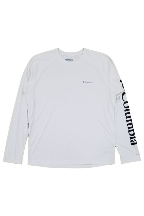 Mens White Fork Stream Long Sleeve Performance T-Shirt XX-Large