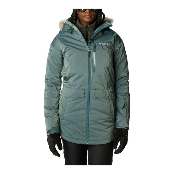 Columbia Mount Bindo III Insulated Jacket (Unisex, Night Wave Sheen, SM, One Size)