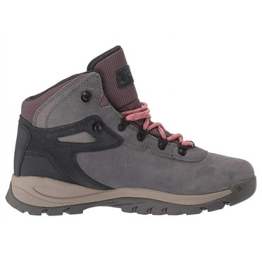 Columbia Newton Ridge Plus Women US 10 Gray Waterproof Amped Hiking Boot ZPO2037