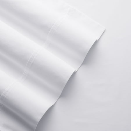 Columbia Omni Freeze Super Soft Cooling Sateen Sheet Set or Pillowcases Color: White Size: KING SET