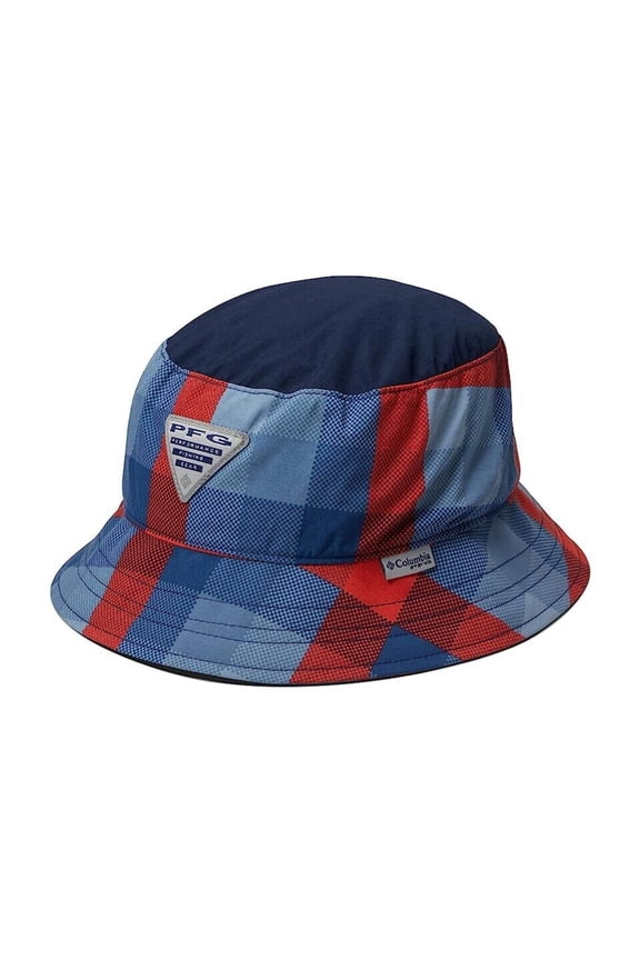 PFG Bucket Hat Kids Small Multicolor Plaid Wide Brim Outdoor Cap JDM563