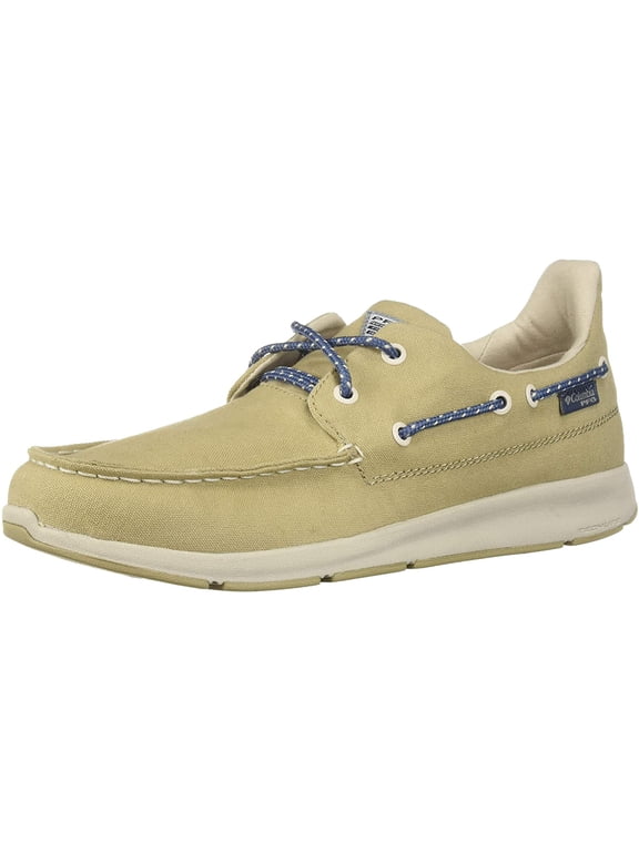 Mens Delray PFG Boat Shoe 7.5 British Tan, Mountain