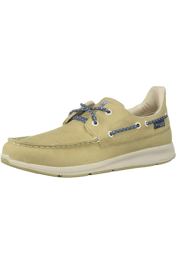 Mens Delray PFG Boat Shoe 7.5 British Tan, Mountain
