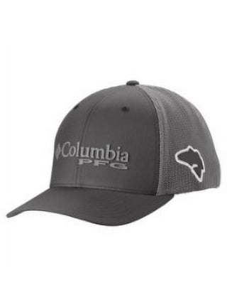Columbia Mesh Ballcap, Grill Heather/Black, Large/X-Large at  Men's  Clothing store