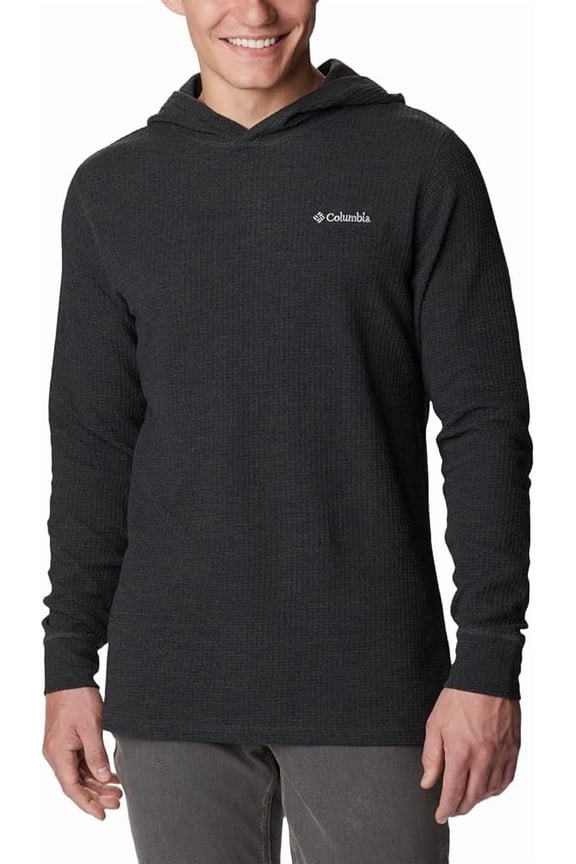 Pine Peak Long Sleeve Waffle Hoodie