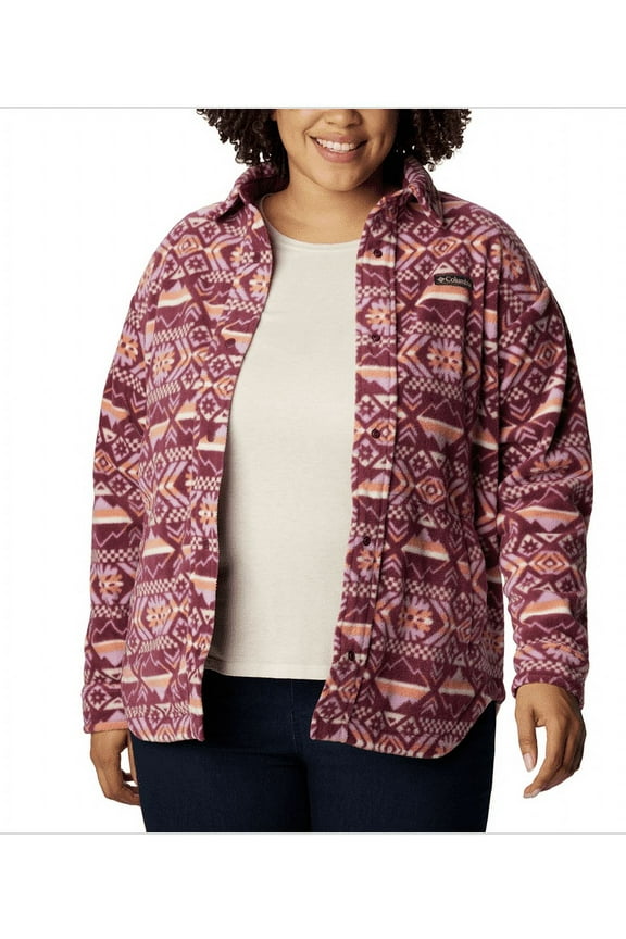 Plus Size Benton Springs Long-Sleeve Shirt Jacket
