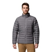 Columbia Powder Lite II Athletic Insulated Jacket with Omni-Shield and Omni-Heat, City Grey, X-Large, 208696