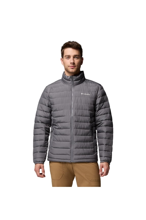 Powder Lite II Athletic Insulated Jacket with Omni-Shield and Omni-Heat, City Grey, X-Large, 208696