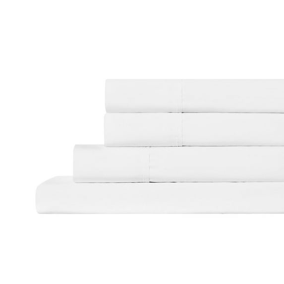Columbia Cooling Sheet Set or Pillowcases Color: White Size: QUEEN SET