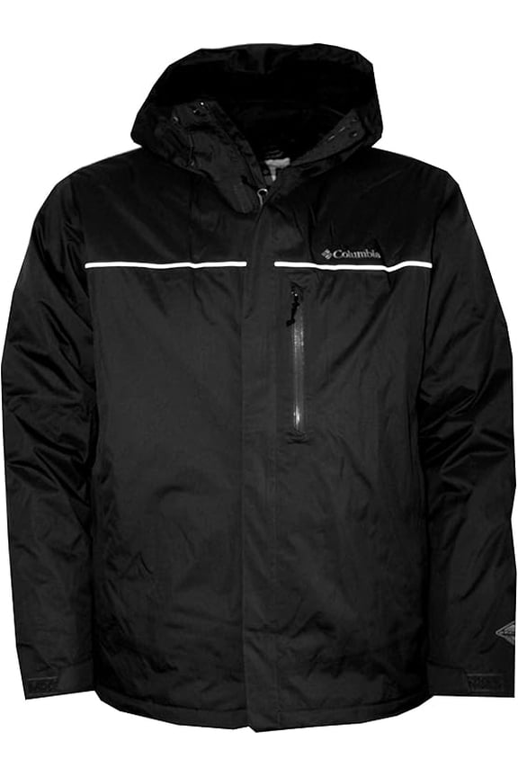 Rainy Pass Waterproof Insulated Hooded Rain Jacket, Men's Large