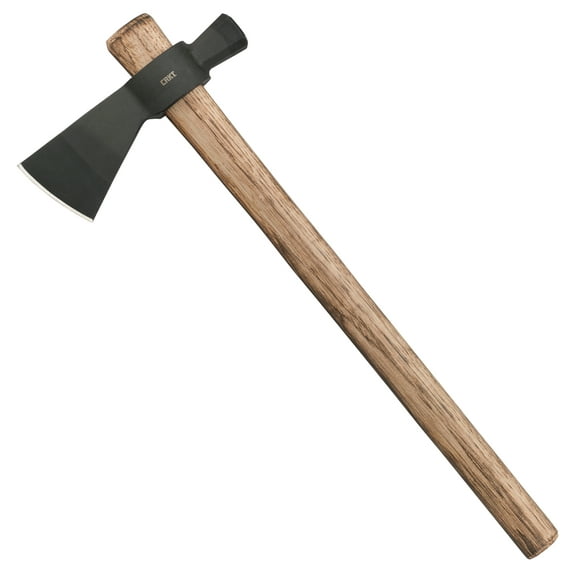Columbia River Knife & Tool Chogan Hammer Axe Black Plain Tennessee Hickory Handle 2.6" 2724 1055 Carbon Steel