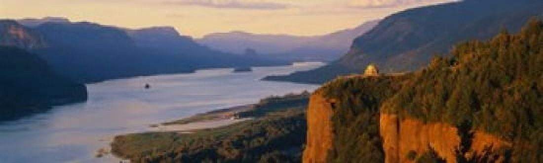 Columbia River OR Canvas Art - Panoramic Images (15 x 5)