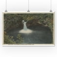 thumbnail image 1 of Columbia River, Oregon - Punch Bowl Falls on Eagle Creek (24x36 Giclee Gallery Print, Wall Decor Travel Poster), 1 of 1