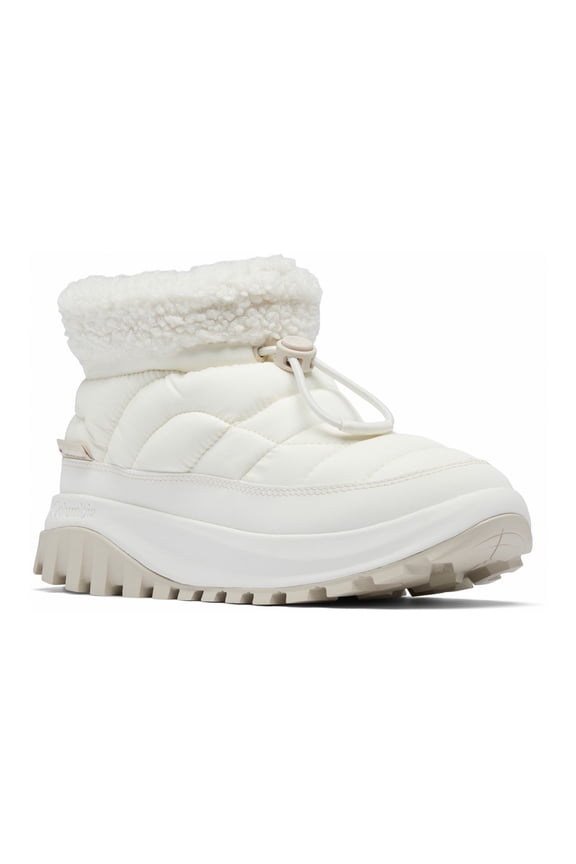 Snowtrot Shorty Women's Winter Boots Color: Sea Salt Fig Size: 8.5