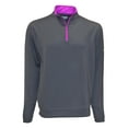 thumbnail image 1 of Columbia Sportswear Men's Wickham Hills 1/4-Zip Golf Pullover, Large Charcoal -, 1 of 2