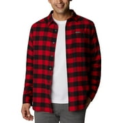 Columbia Sportswear Mens Cornell Woods Flannel Checkered Button-Down Shirt