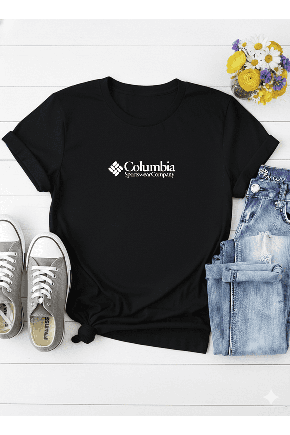 Columbia Sportswear Outdoor Adventure Hiking Athletic Apparel Logo Unisex T-Shirt.PNG V60003 up to size 5XL