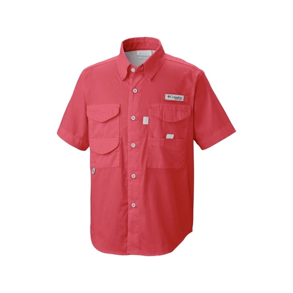 Columbia Sportswear PFG Bonehead Shirt, Small Red -