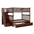 thumbnail image 1 of Columbia Staircase Bunk Bed Full over Full in Multiple Colors and Configurations, 1 of 9
