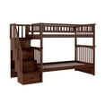 thumbnail image 1 of Columbia Staircase Bunk Bed Twin over Twin in Multiple Colors and Configurations, 1 of 5