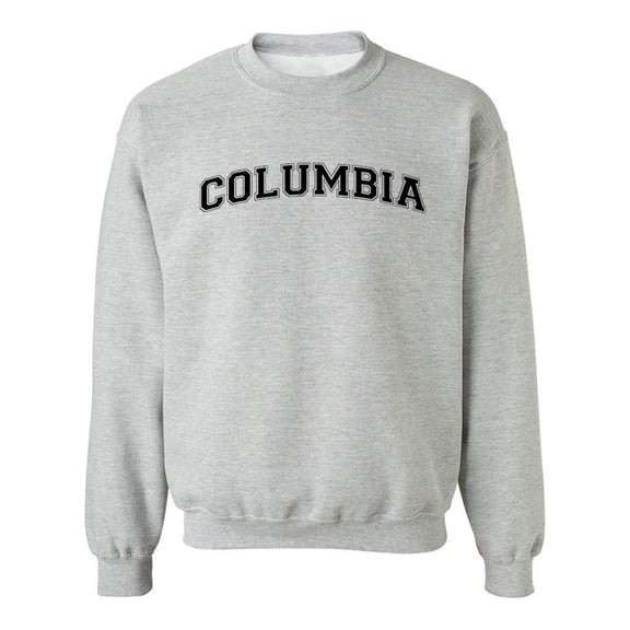 Columbia, Text Men Sweatshirt, Male 4X-Large