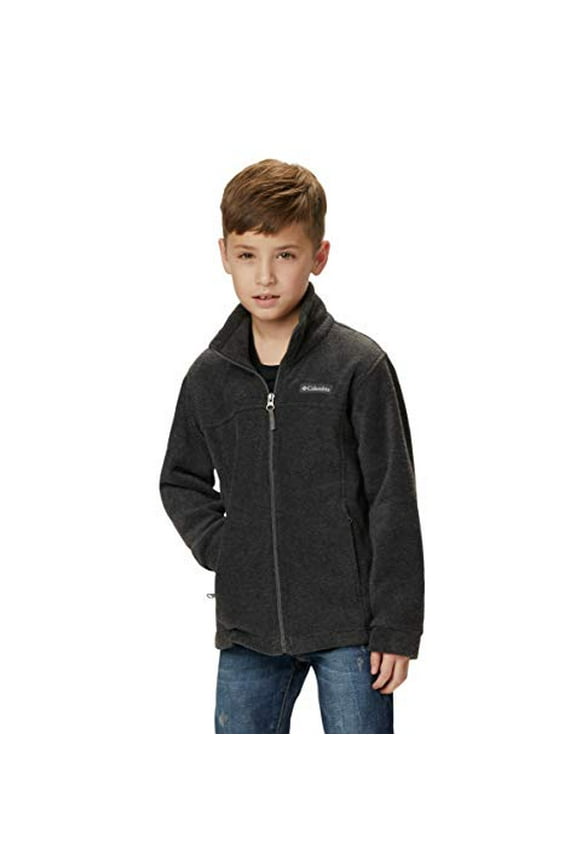 Baby & Toddler Boy Columbia Steens Mountain Fleece Jacket Color: Heather Size: 3T