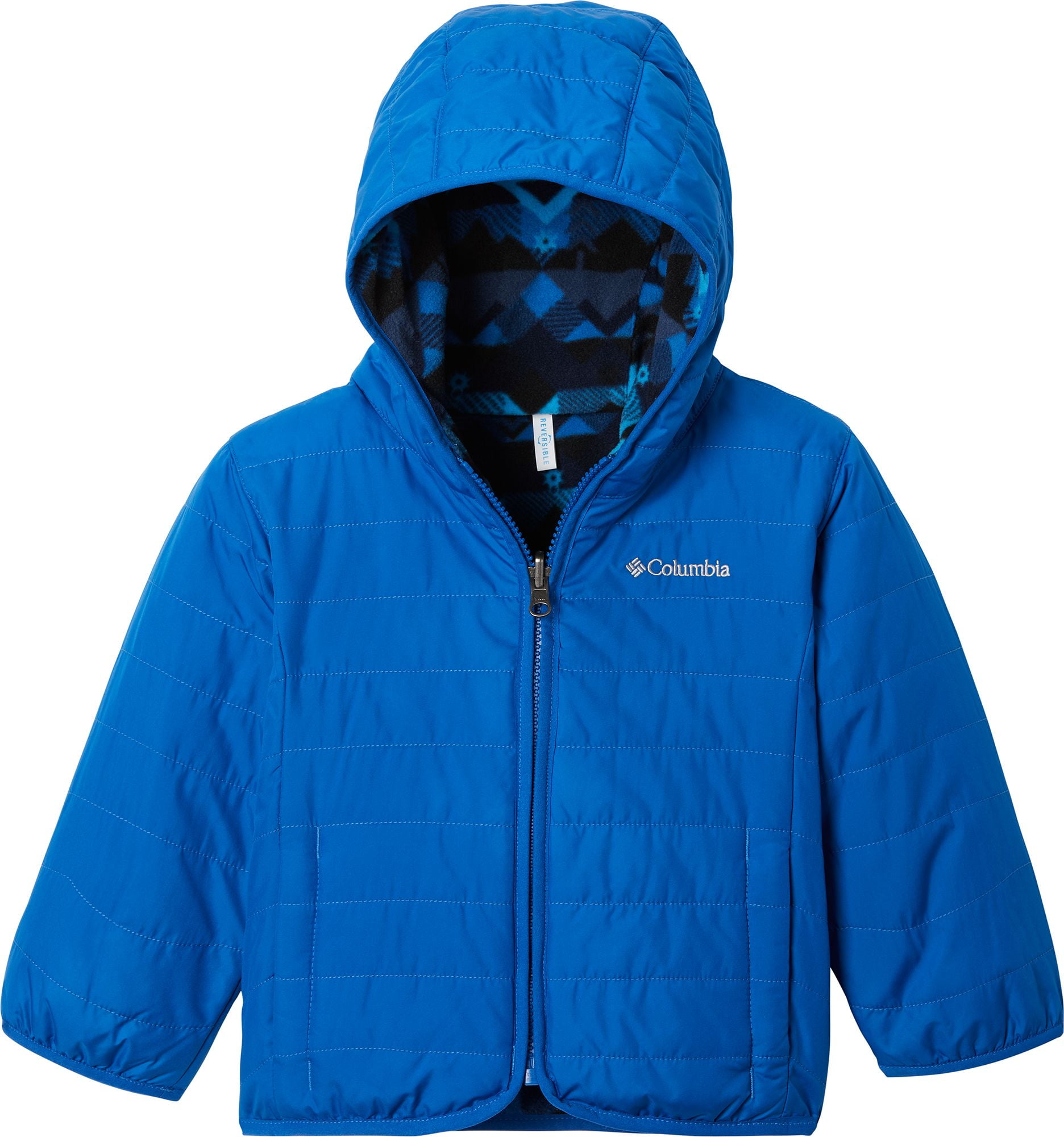 Columbia Toddlers' Double Trouble Reversible Jacket (Brt Indg/Coll Nvy