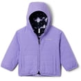 thumbnail image 1 of Columbia Toddlers' Double Trouble Reversible Jacket (Paisley Purple, 2T), 1 of 2