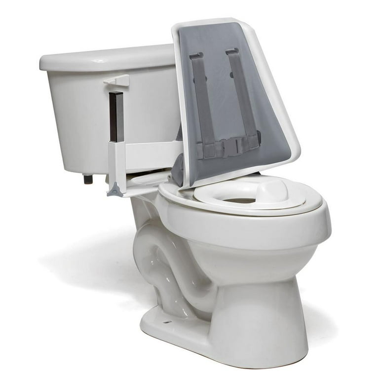 Columbia Toilet Support - High Back (H-brace & Reducer Ring) - Padded - Small Columbia Toilet Support - High Back (H-brace & Reducer Ring) - Padded - Small