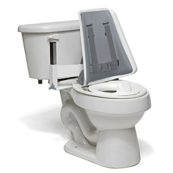 Columbia® Toilet Support - High Back (H-brace & Reducer Ring) - Padded - Small