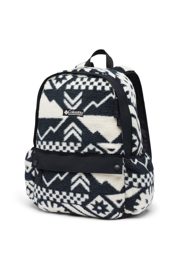 Unisex Helvetia 14L Backpack, Black Checkered Peaks, One Size