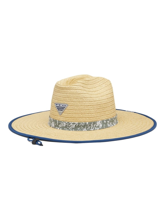 Unisex PFG BAHA Straw Hat - Cypress Kona Print - Small/Medium