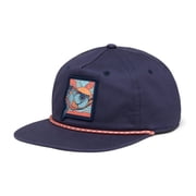 Columbia Unisex PFG Tack Snap Back Hat, Nocturnal/Sunset Fish Graphic, One Size