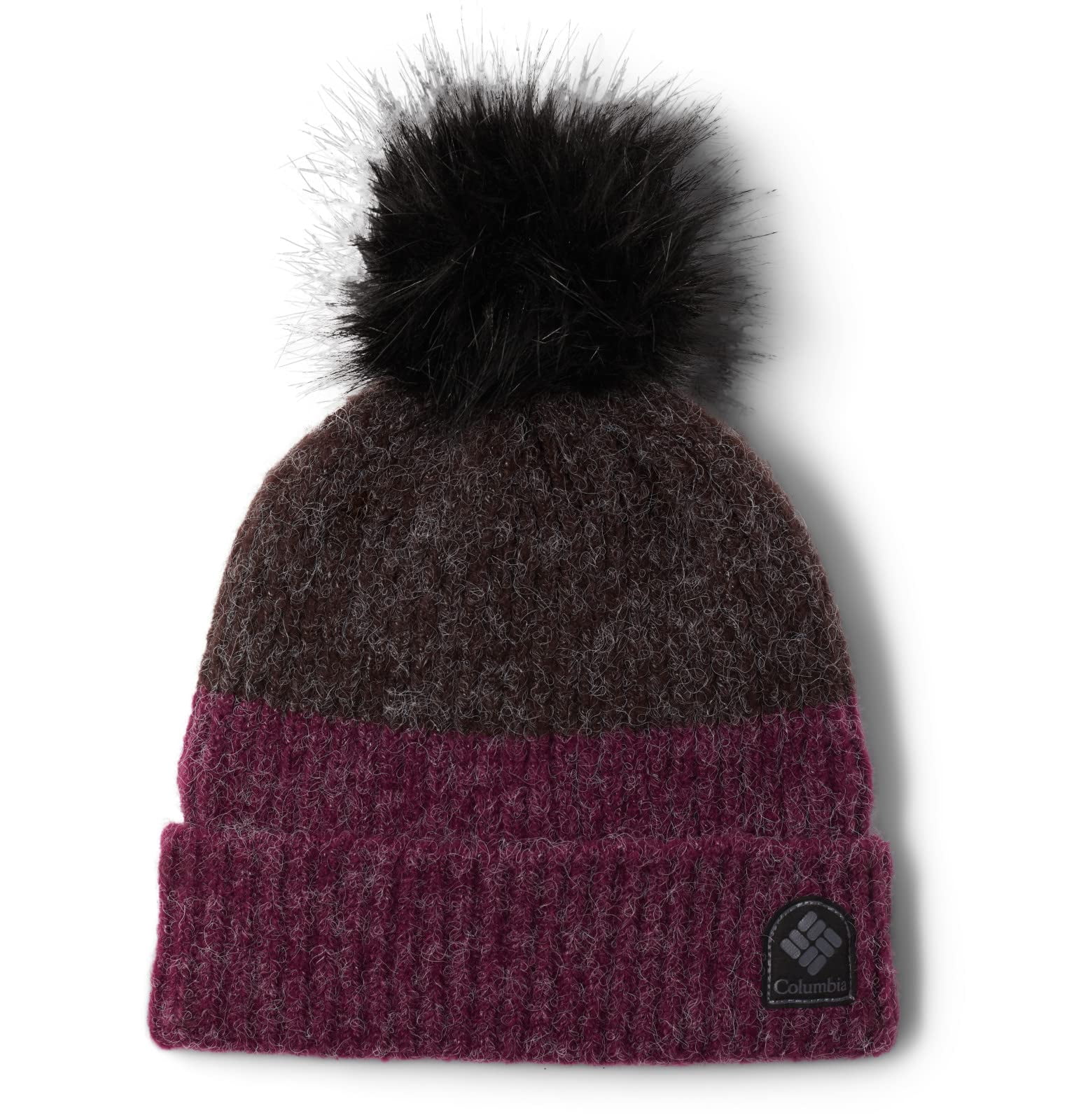 Columbia Unisex Winter Blur Pom Pom Beanie, New Cinder 