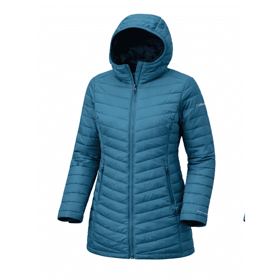 Columbia White Out FS 1.0 Mid Hooded Jacket Everblue Large