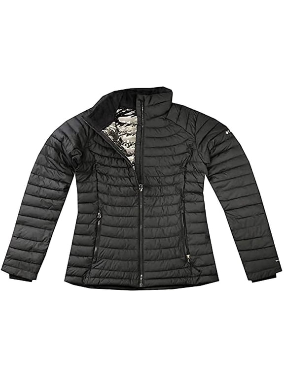 White Out II XK0677-010 Puffer Jacket Women's Black Long Sleeve APP868