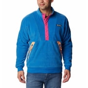 Columbia Winter Trainer Half-Snap Pockets With Zip Up Closure Fleece Pullover Top, Mens XL