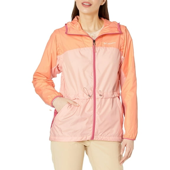 Columbia Women's Alpine Chill Convertible Jacket, Peach/Peach Blossom, Large