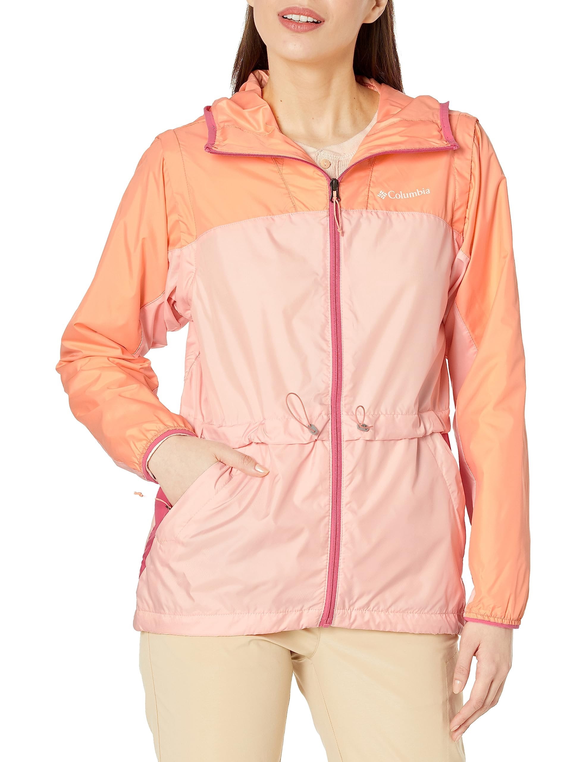 Columbia Women's Alpine Chill Convertible Jacket, Peach/Peach
