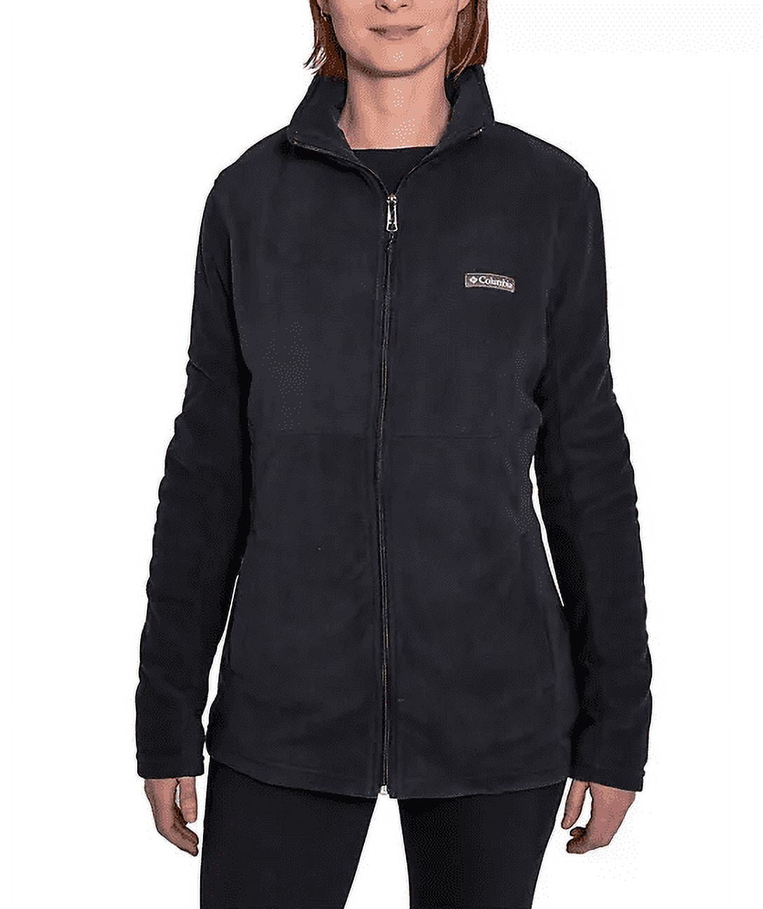 Columbia Women's Basin Trail Full Zip Jacket (Black, XL)