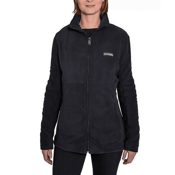 Columbia Women's Basin Trail Full Zip Jacket (Black, XL)