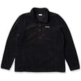 thumbnail image 1 of Columbia Women's Benton Springs 1/2 Snap Pullover, Black, 3X Plus, 1 of 9
