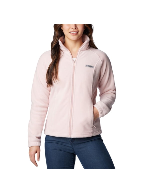 Women's Benton Springs Full Zip, Dusty Pink, 1X Plus