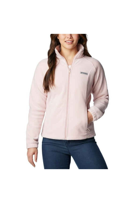 Women's Benton Springs Full Zip, Dusty Pink, 1X Plus