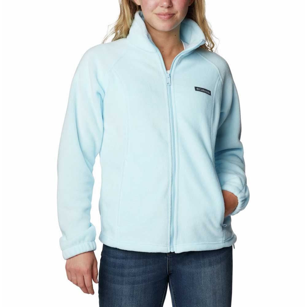 Columbia Women's Benton Springs Full Zip, Spring Blue, Small