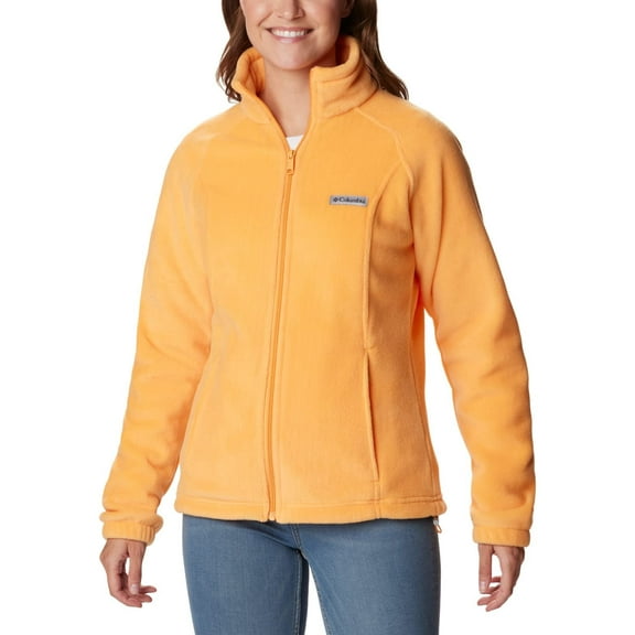 Columbia Women's Benton Springs Full Zip, Sunset Peach, 3X Plus