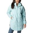 thumbnail image 1 of Columbia Women's Chatfield Hill Novelty Jacket, Aqua Haze/Dark Stone Check Multi Print, Medium, 1 of 9