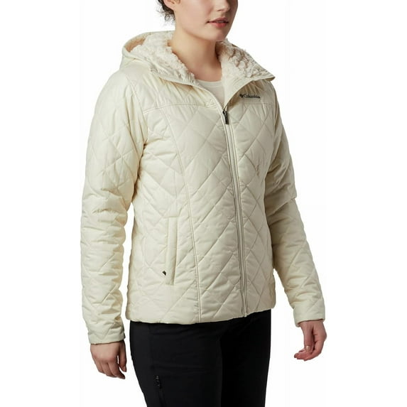 Columbia Women's Copper Crest Hooded Jacket Chalk Small