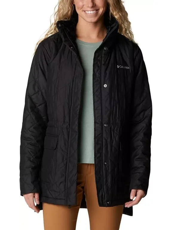 Women's Copper Crest Novelty Jacket, Black, X-Small