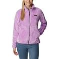 thumbnail image 1 of Columbia Women's Fire Side II Sherpa Full Zip, Gumdrop, X-Large, 1 of 9